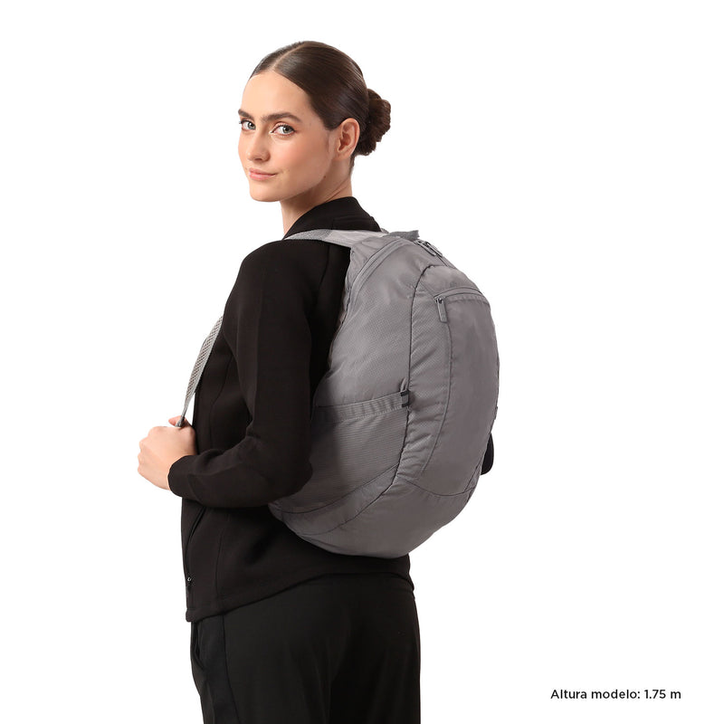 Mochila plegable Troker Gris