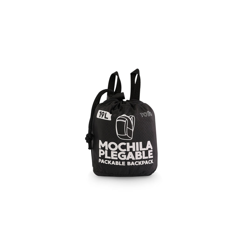 Mochila plegable Troker Negro