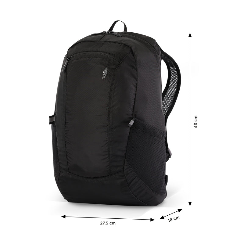 Mochila plegable Troker Negro