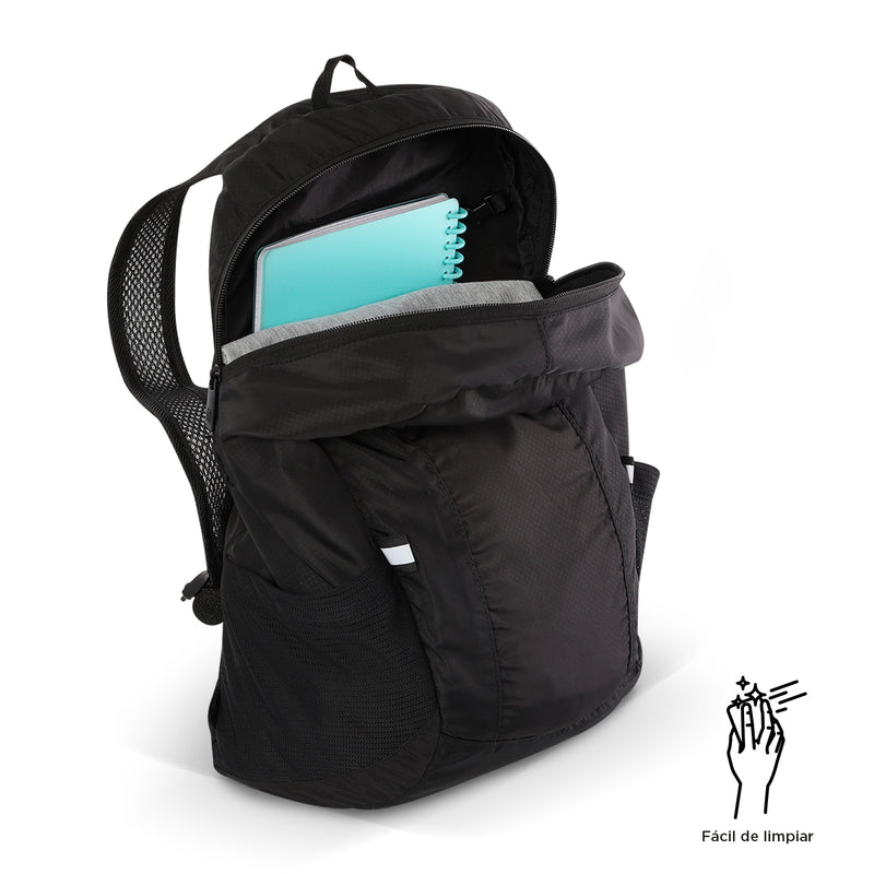 Mochila plegable Troker Negro