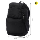 Mochila plegable de viaje collapse 30 mediano negro