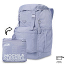 Morral Plegable de Viaje Collapse 30 Mediano Morado