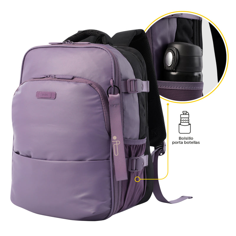 Mochila de Viaje Mediano Trip Morado