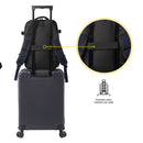 Mochila de viaje mediano trip Azul