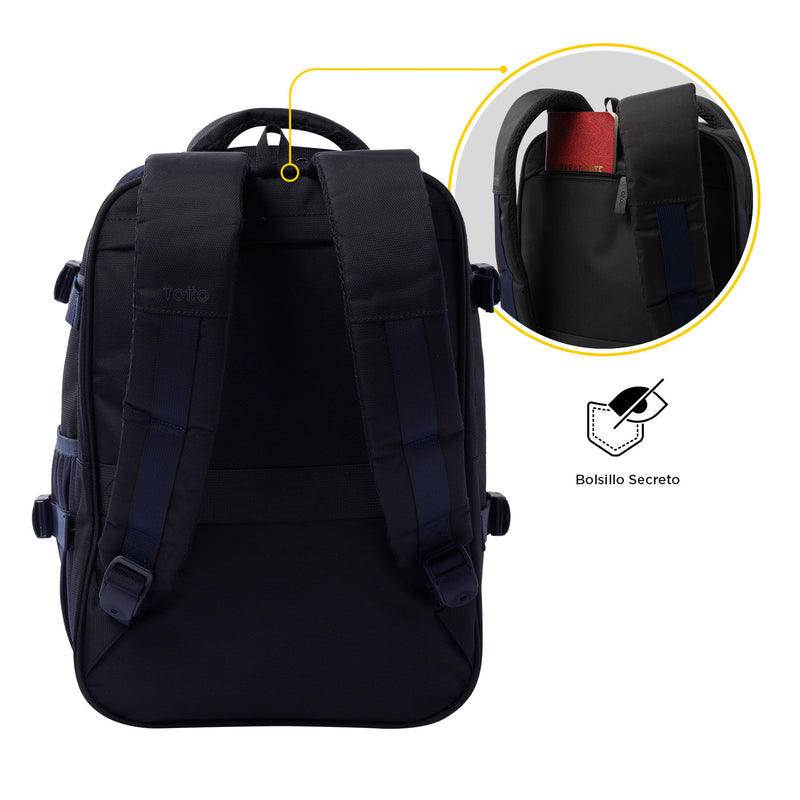 Mochila de viaje mediano trip Azul