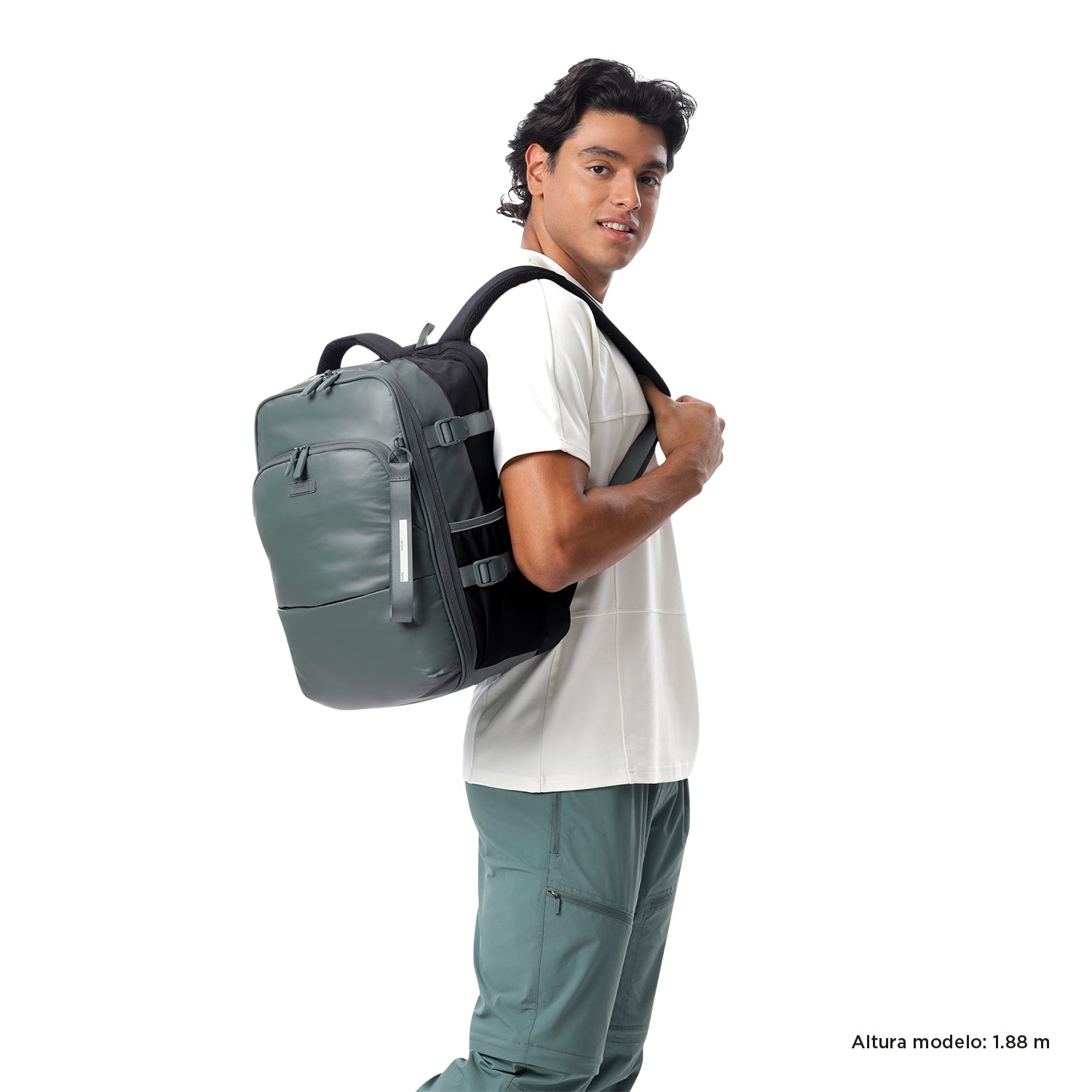 Mochila de Viaje Mediano Trip Verde