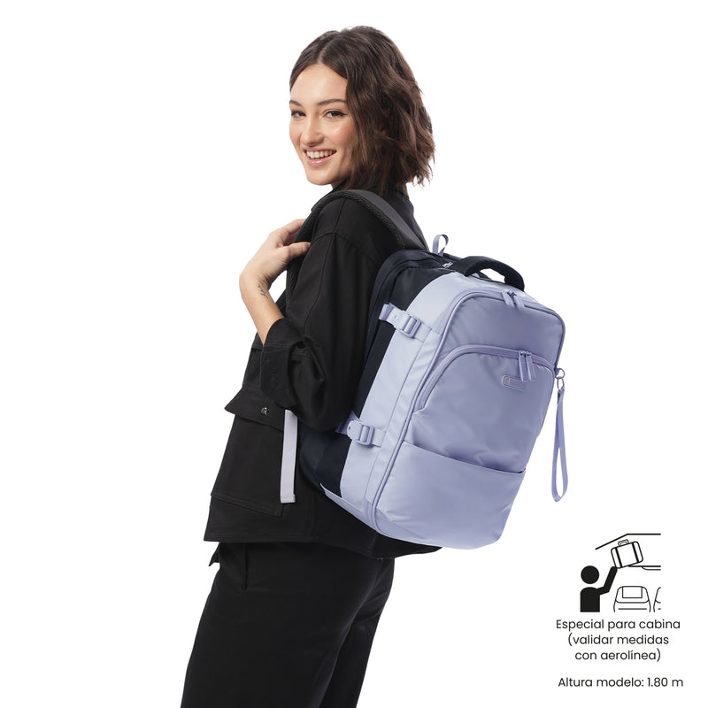 Morral Viajero Mediano Trip Morado