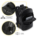 Morral Viajero Mediano Trip Negro