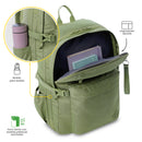 Mochila Viajero Grande Easy Verde