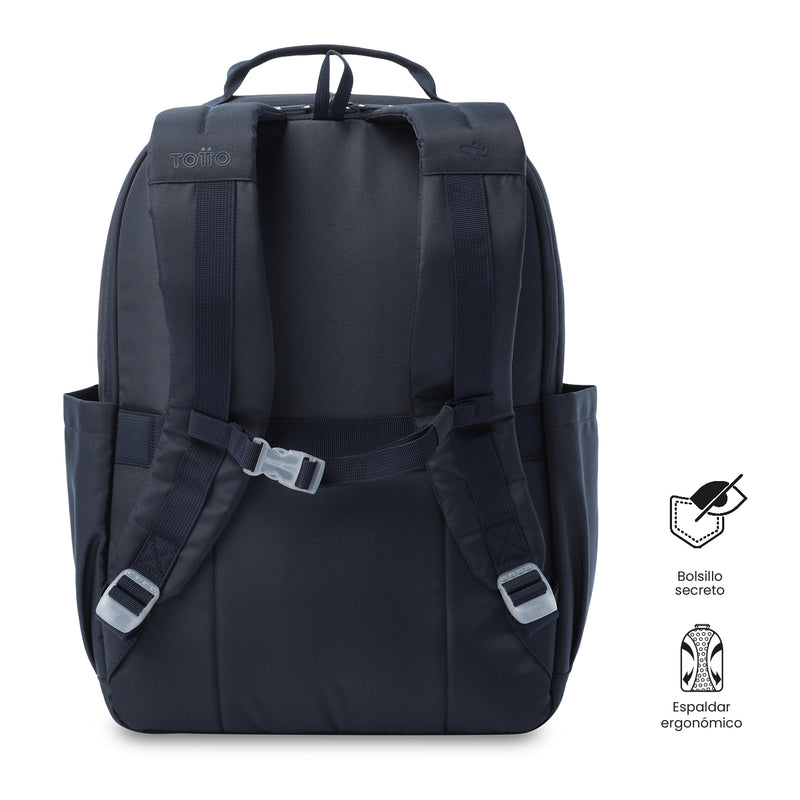 Mochila de Viaje Grande Elan Travel Azul