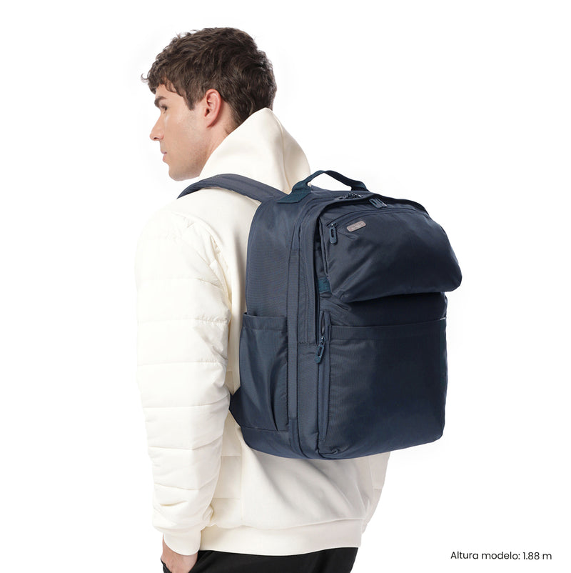 Mochila de Viaje Grande Elan Travel Azul