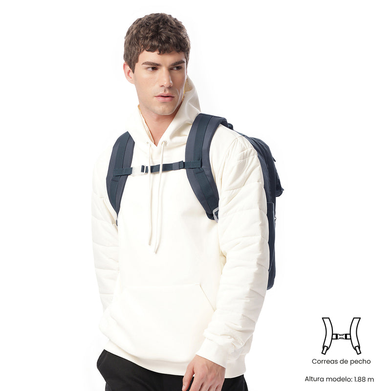 Mochila de Viaje Grande Elan Travel Azul