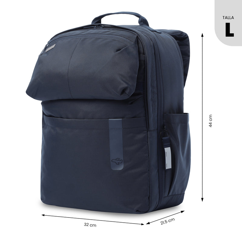 Mochila de Viaje Grande Elan Travel Azul