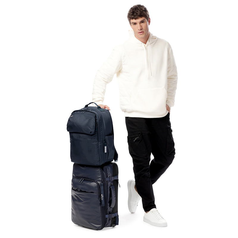 Mochila de Viaje Grande Elan Travel Azul