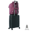 Mochila de Viaje Grande Elan Travel Shiny Rosado