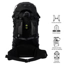 Mochila De Viaje Summit 75 Negro