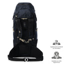 Mochila Outdoor Summit 65 Grande Azul