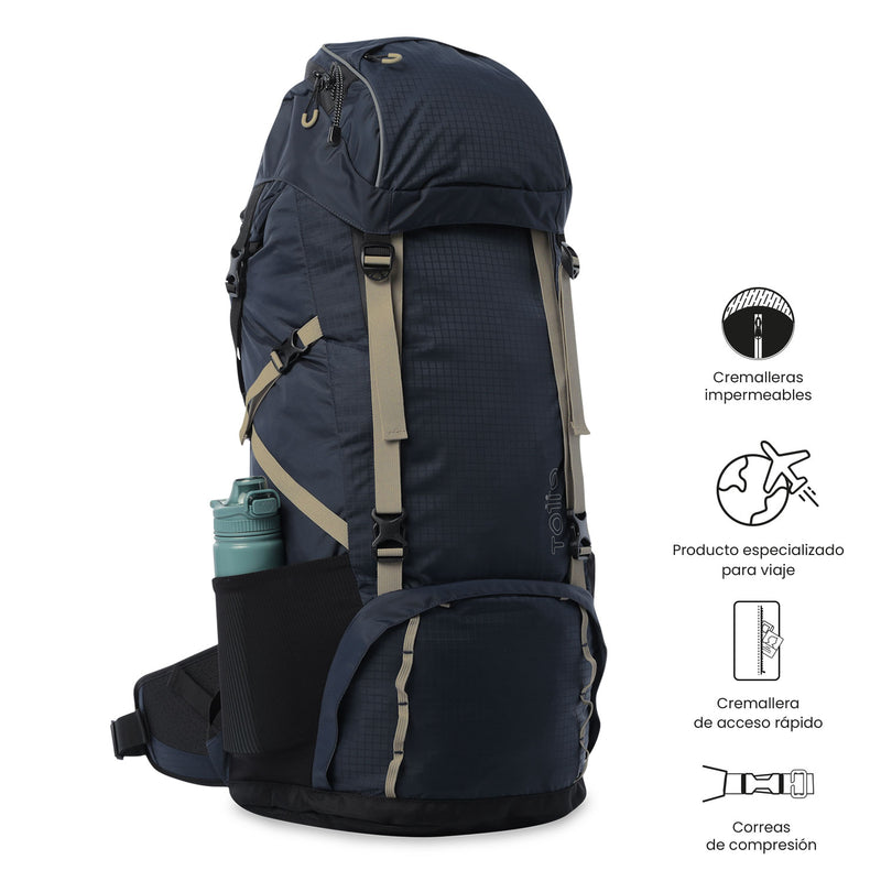 Mochila Outdoor Summit 65 Grande Azul
