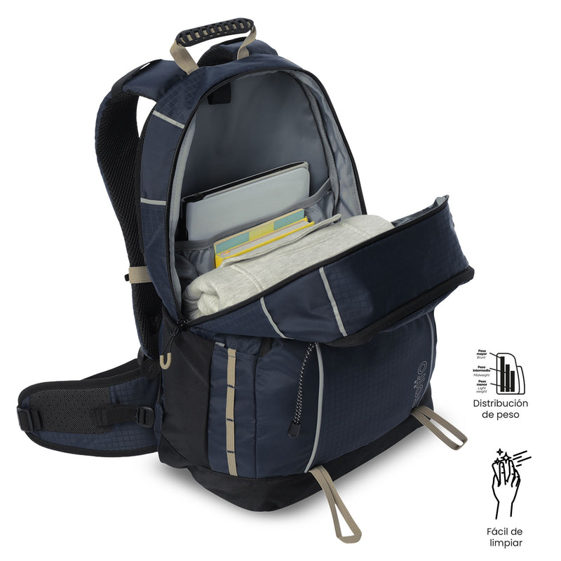 Mochila Outdoor Summit 32 Pequeña Azul