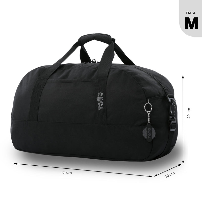 Bolso de viaje Active Mediano Negro