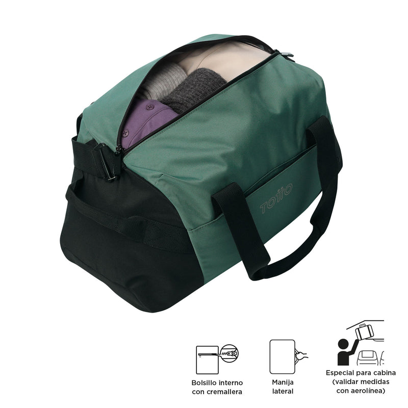 Bolso de viaje Active Pro Pequeña Verde