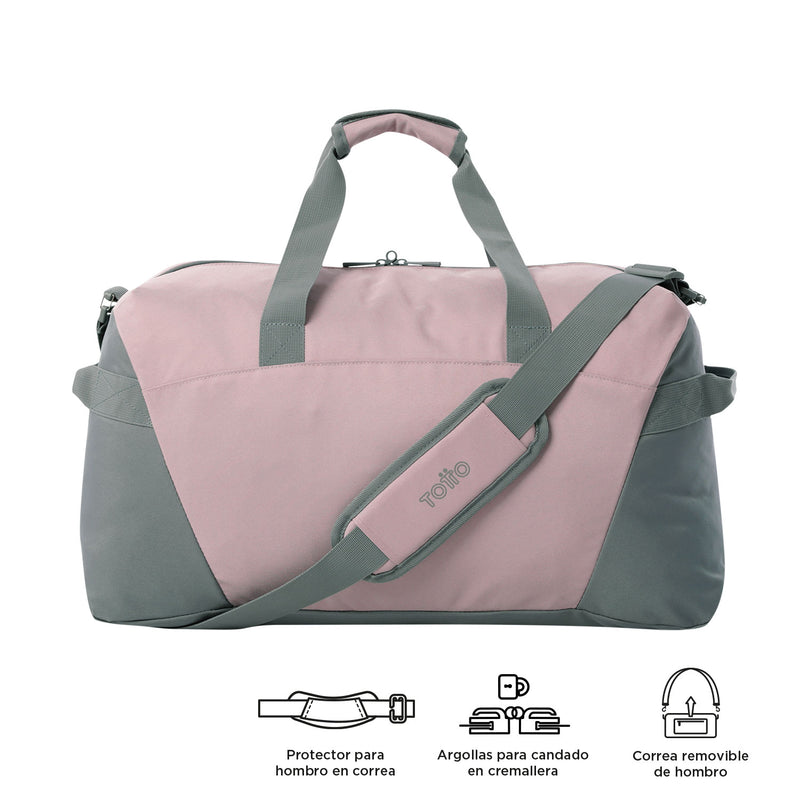 Bolso de viaje Active Pro Mediana Rosada