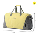 Bolso de viaje Active Pro Grande Amarilla