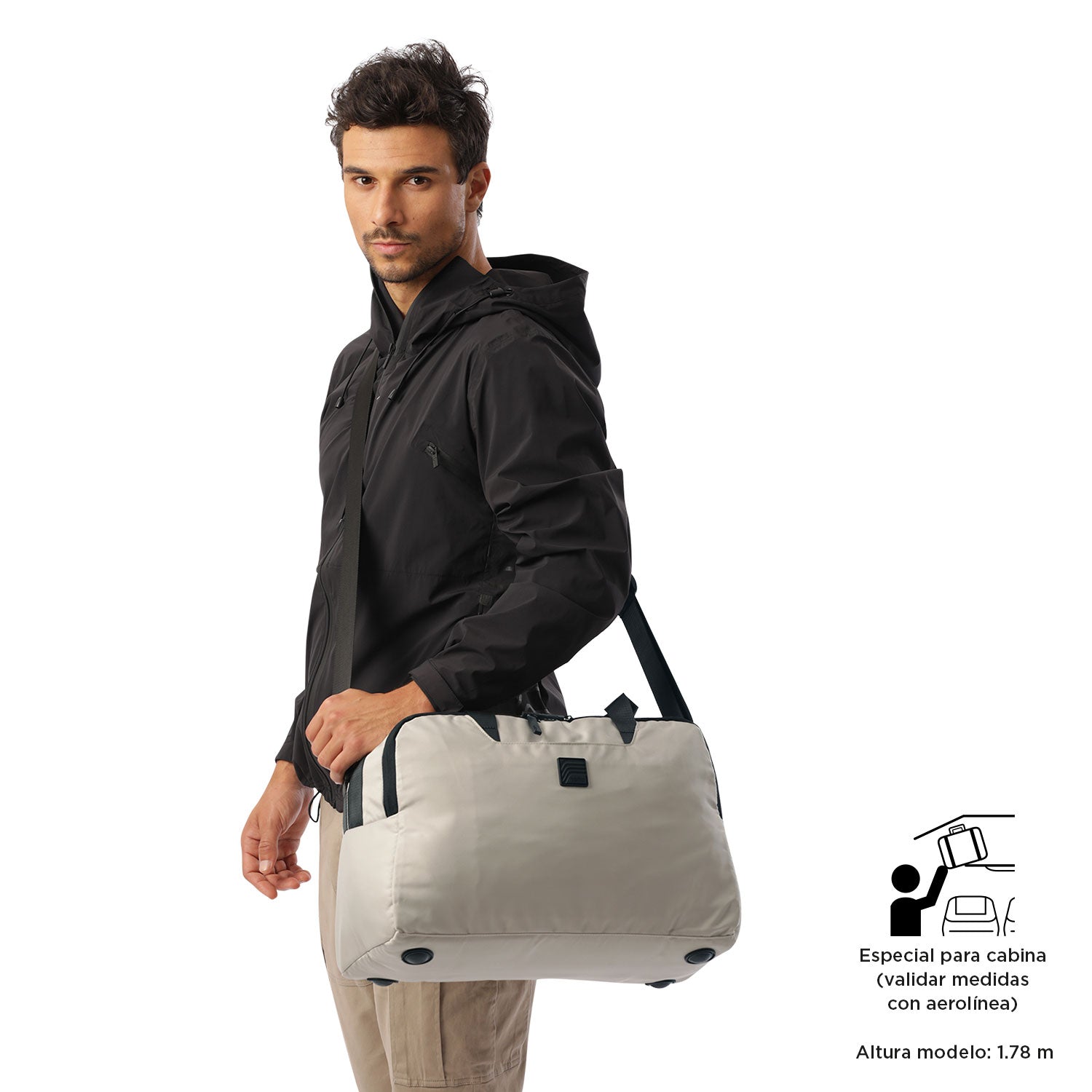 Bolso de viaje Weekender L Beige