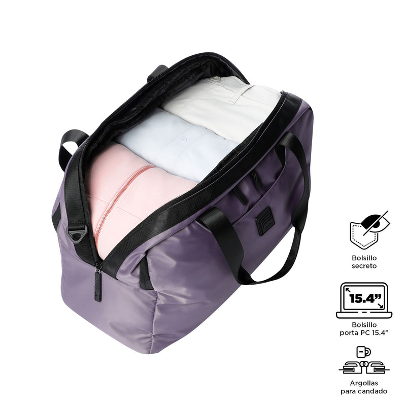 Bolso de viaje Weekender L Morada