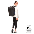 Bolso de Viaje Rever 2 En 1 Mediana - Color: Negro