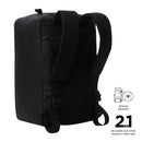 Bolso de viaje 2 en 1 Underseat Mediana Negra