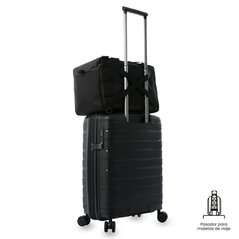 Bolso de viaje 2 En 1 Underseat Mediana Negra