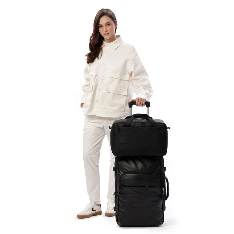 Bolso de viaje 2 En 1 Underseat Mediana Negra