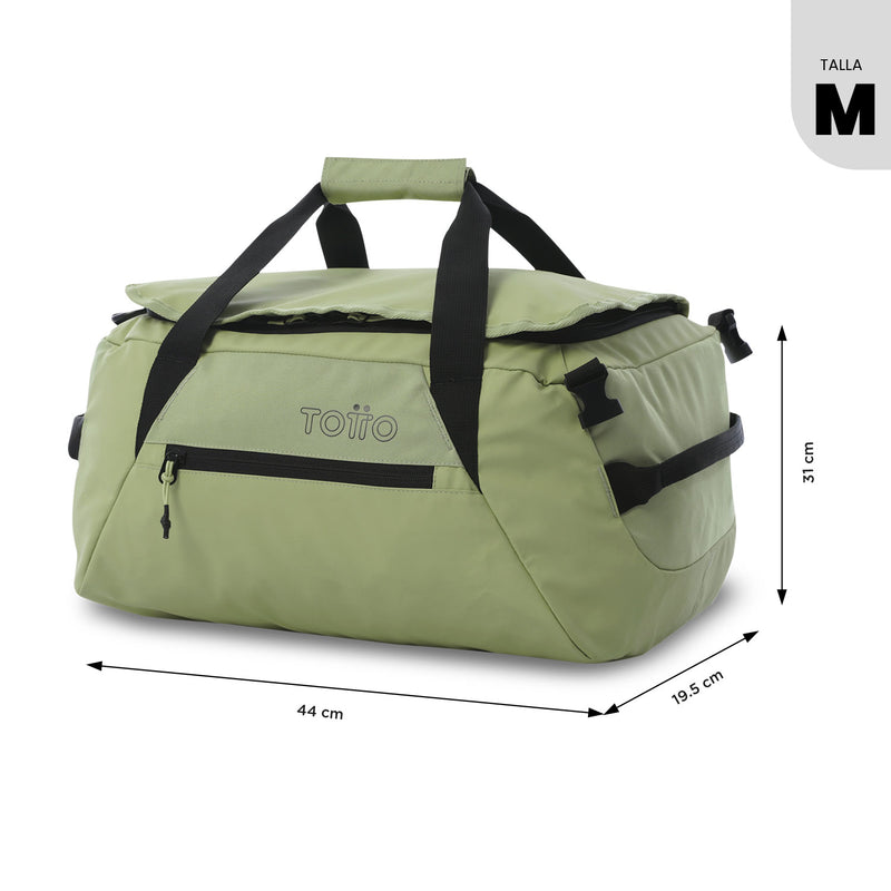 Bolso de viaje 2 En 1 Rever 35 Mediana Verde
