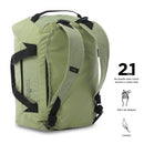 Bolso de viaje 2 En 1 Rever 35 Mediana Verde