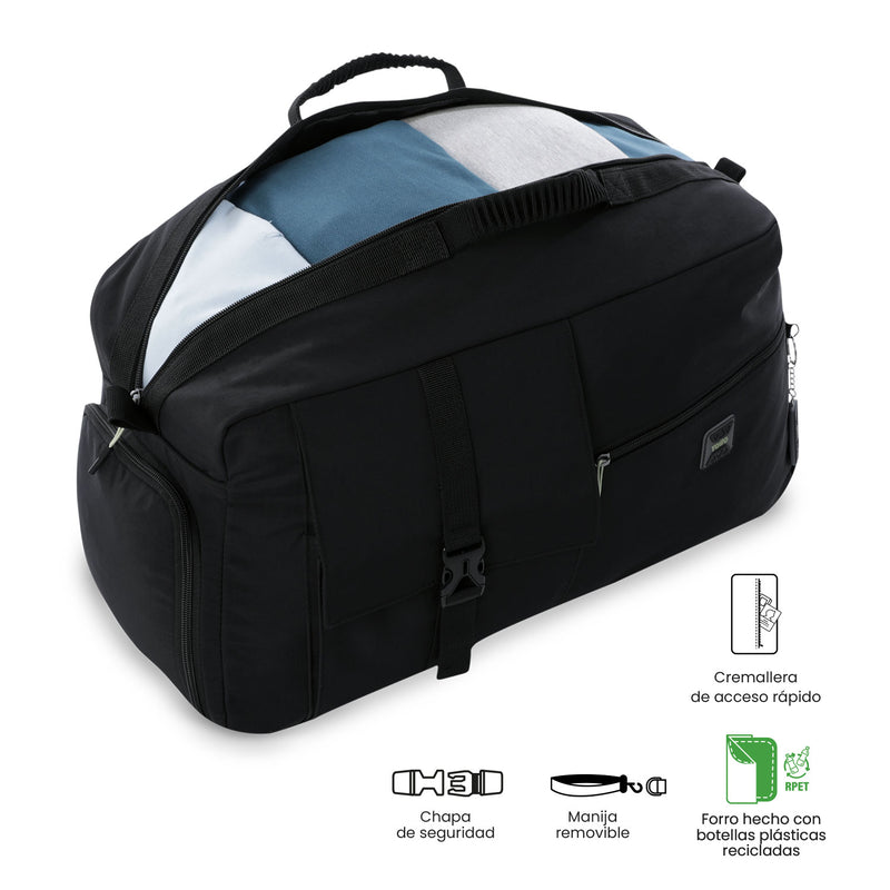 Tula viajera Spa Mediana color Negra