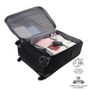 Maleta de viaje grande 360 Andromeda 2.0 L Negra