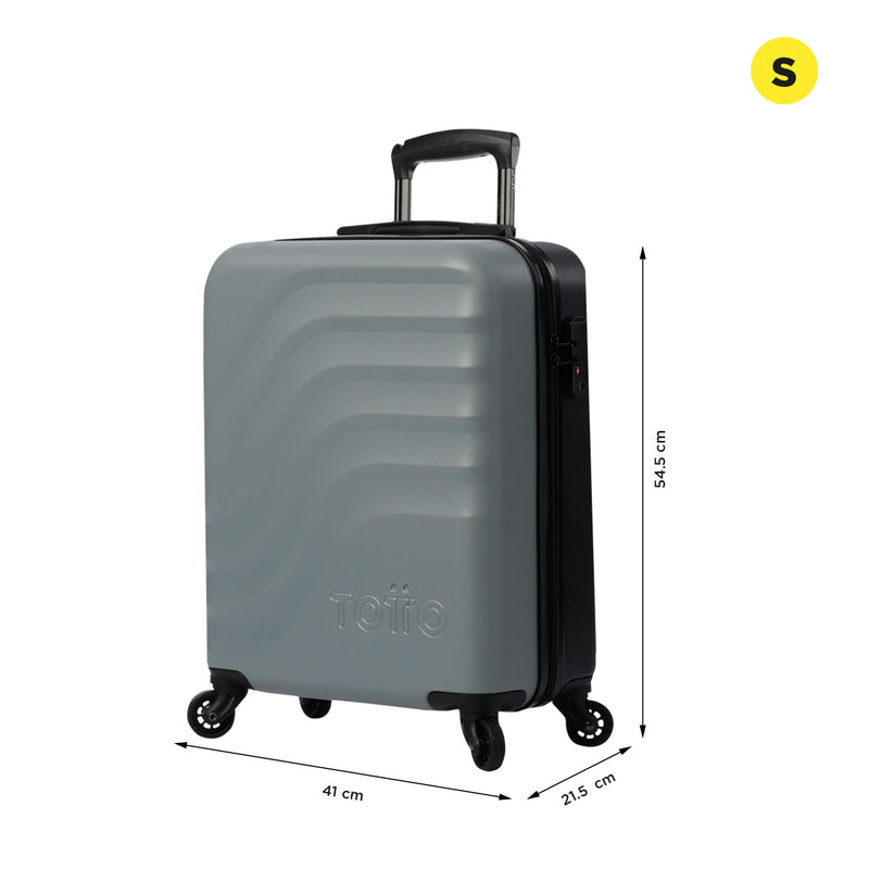 Maleta de Cabina 360 Bazy de 10 kilos Gris