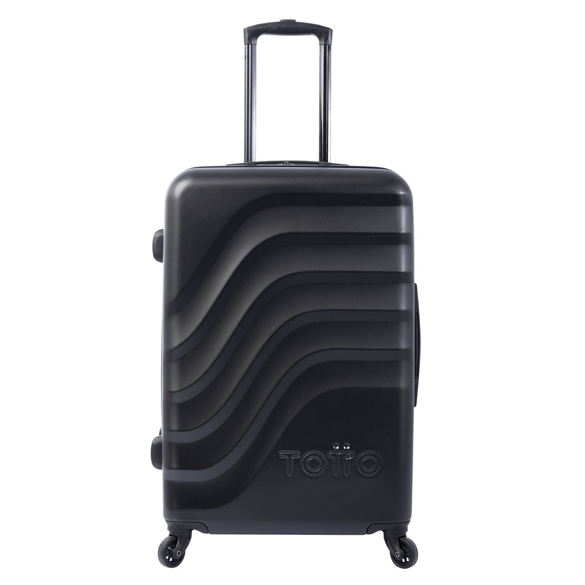 Maleta De Viaje 360° Bazy Plus Mediana Color: Negro Talla: M