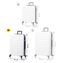 Maleta Viaje 360 Bazy M. - Color: Blanco