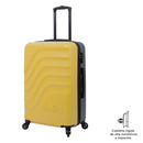 Maleta De Viaje Bazy 360° Mediana - Color: Verde