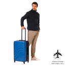 Maleta de 23 kilos 360 Bazy Azul