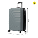 Maleta de 23 Kg 360 Bazy Mediana Gris