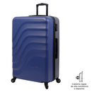 Maleta Viaje 360 Bazy L - Color: Azul