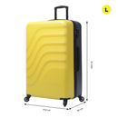 Maleta Viaje Grande 360 Bazy Amarilla