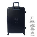 Maleta de viaje grande 360 Bazy L Verde