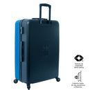 Maleta de viaje grande 360 Bazy L Azul