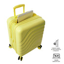 Maleta de Cabina 360 Bazy+ de 10 kilos Amarilla