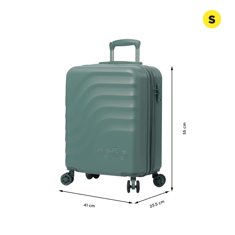 Maleta de Cabina 360 Bazy+ de 10 kilos Verde
