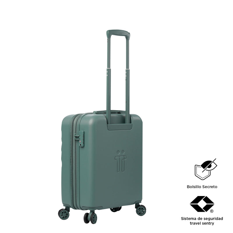 Maleta de Cabina 360 Bazy+ de 10 kilos Verde